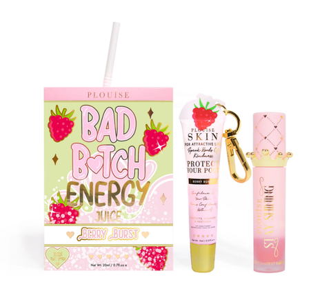 P.Louise Bad B*tch Energy Lip Duo RASPBERRY